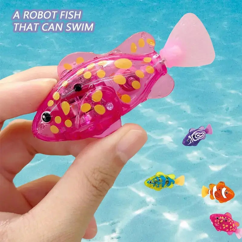 Interactive Swimming Fish