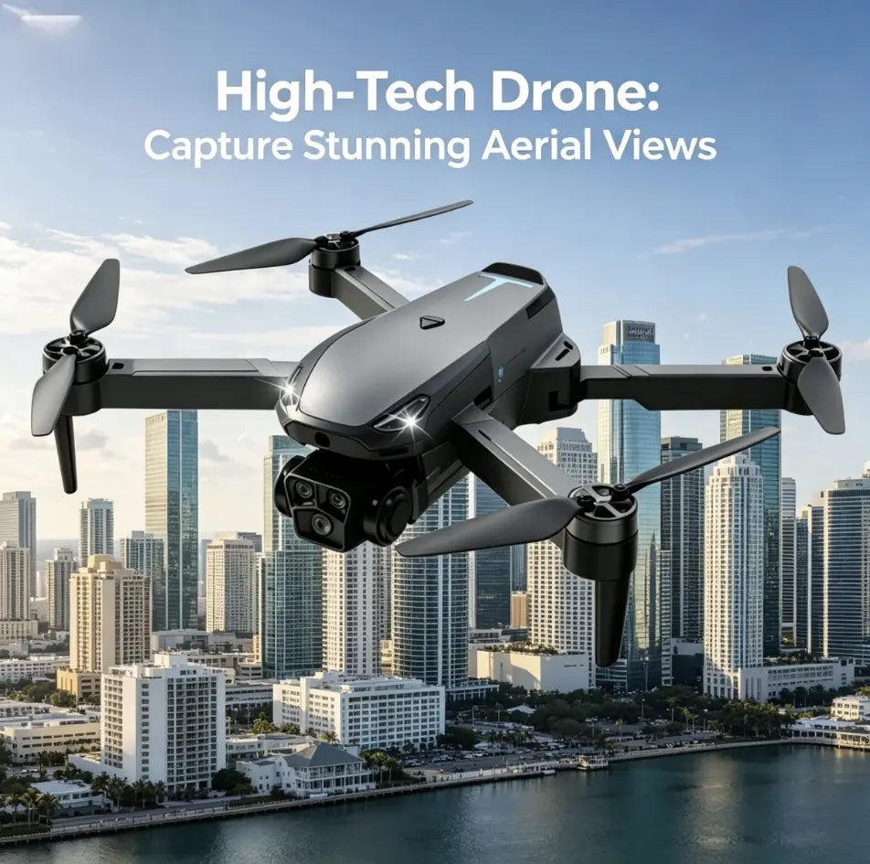 Aerial Drone M8 Pro 2026 - GPS Positioning, 4K UHD EISCamera