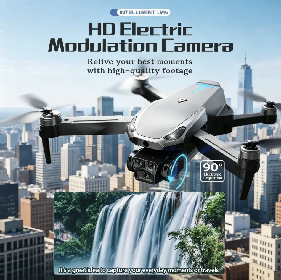 Aerial Drone M8 Pro 2026 - GPS Positioning, 4K UHD EISCamera