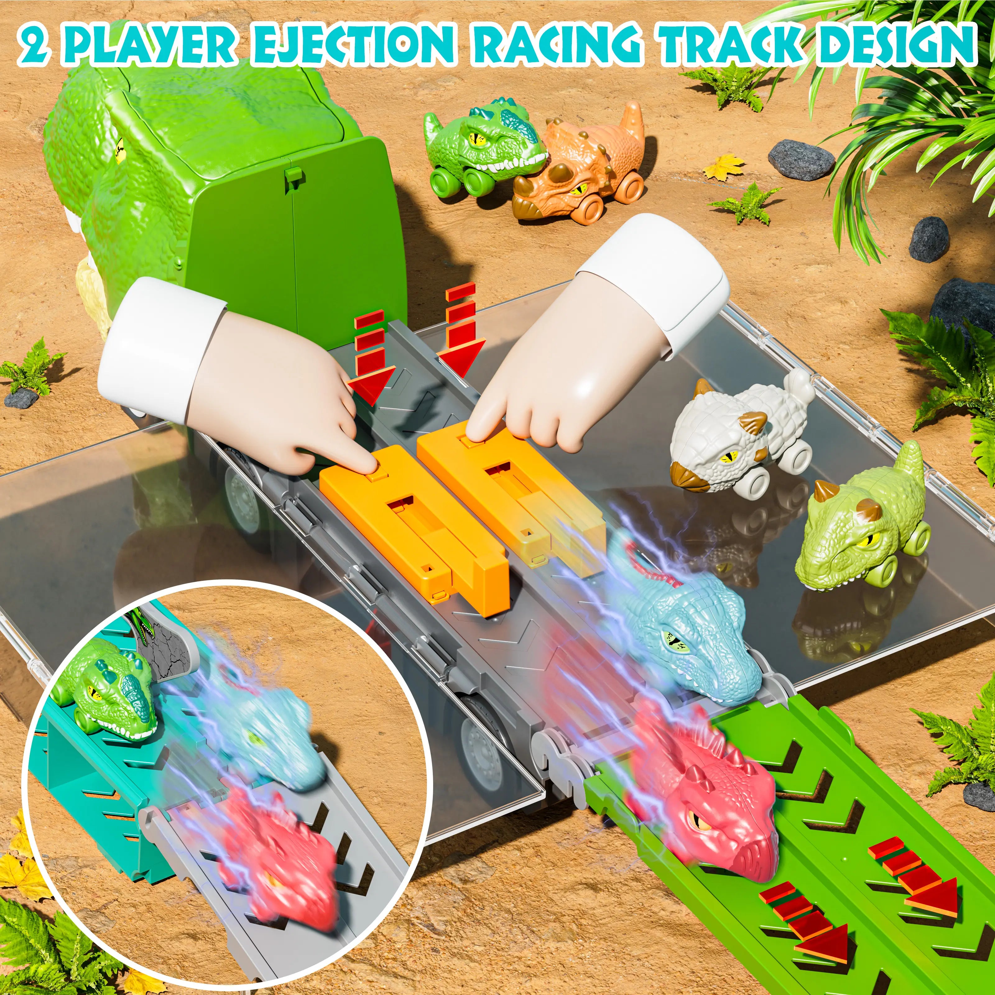 Dinosaur Truck Toys Princess car Unicorn car for Birthday Gift Idea