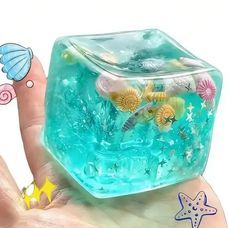 8-Piece Mystery Squishy Blind Box - Malt Sugar Stress Relief Fidget Toys