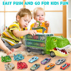 Dinosaur Truck Toys Princess car Unicorn car for Birthday Gift Idea
