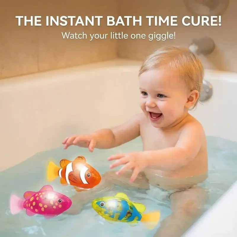 Interactive Swimming Fish