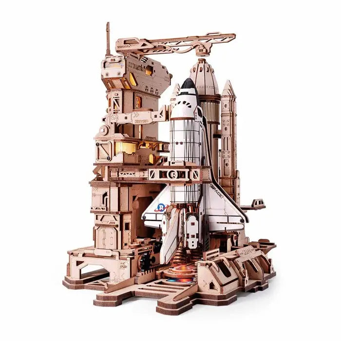 Space Shuttle LKA02 - Wooden 3D Puzzle Kit, Father's Day Gift Ideas