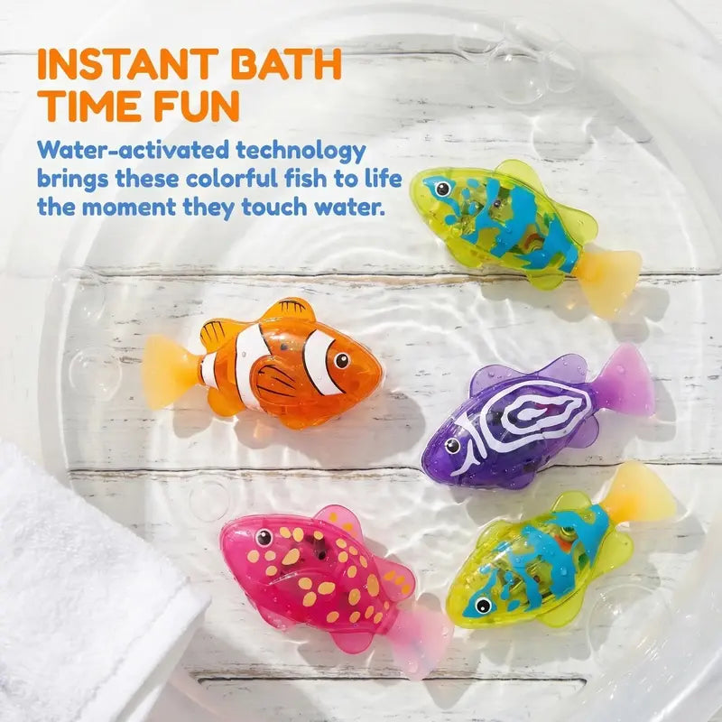 Interactive Swimming Fish
