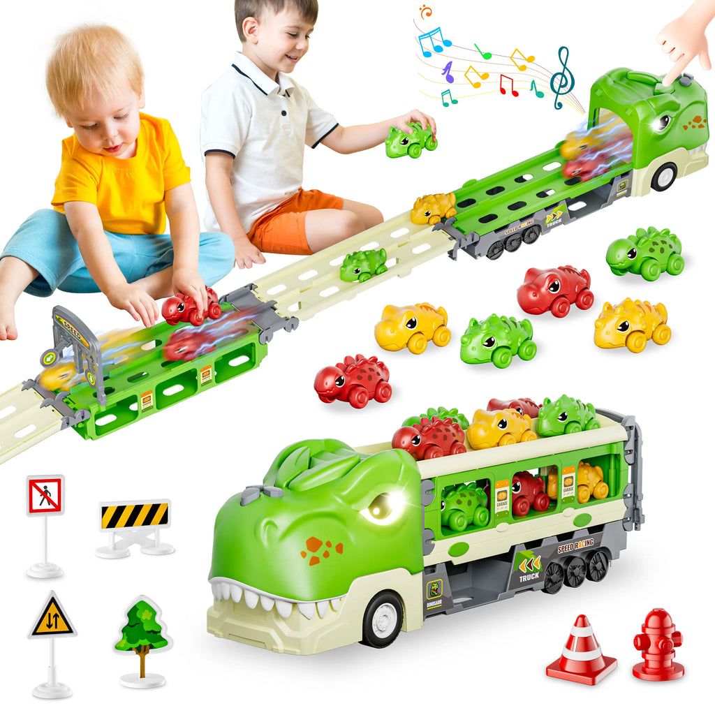 Dinosaur Truck Toys Princess car Unicorn car for Birthday Gift Idea