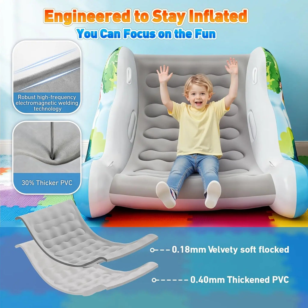 Rocking Sensory Chair for Kids Baby Inflatable Air Cloud Rocker Sofa