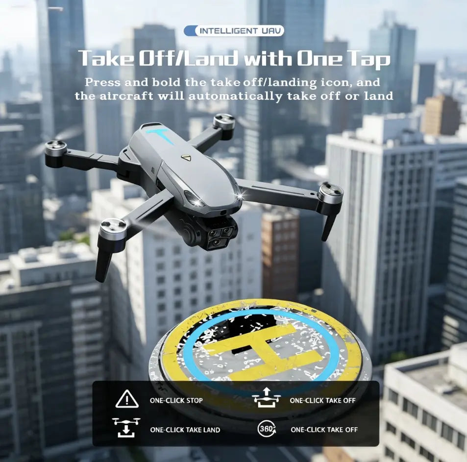Aerial Drone M8 Pro 2026 - GPS Positioning, 4K UHD EISCamera