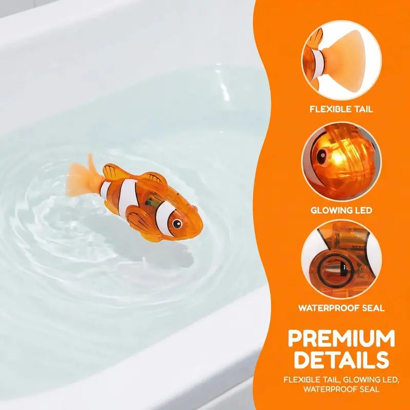 Interactive Swimming Fish