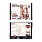 Space Shuttle LKA02 - Wooden 3D Puzzle Kit, Father's Day Gift Ideas