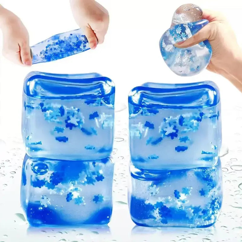 8-Piece Mystery Squishy Blind Box - Malt Sugar Stress Relief Fidget Toys