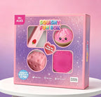 4-Pack Soft Squishy Toys, Mixed Slow & Fast Rebound Silicone Toys